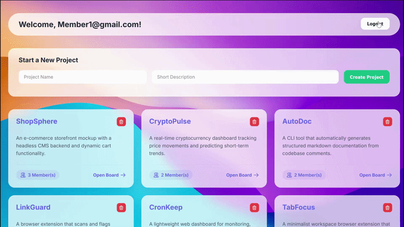Project Flow Preview