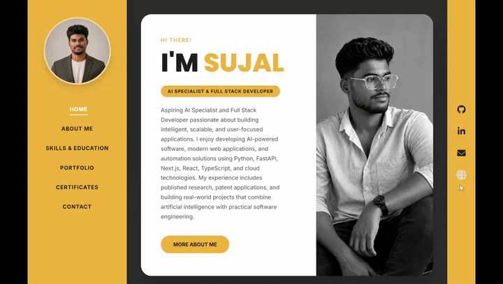 Portfolio Website Preview